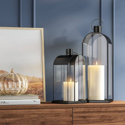 Metal Lantern Black - Threshold™