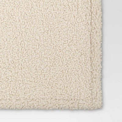  Teddy Boucle Throw Blanket - Threshold™
