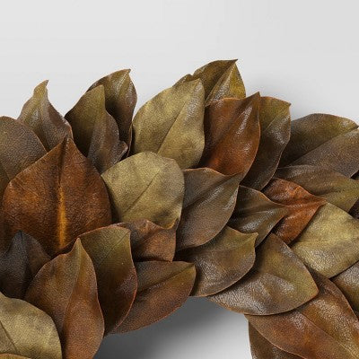  Preserved Magnolia Wreath - Threshold™