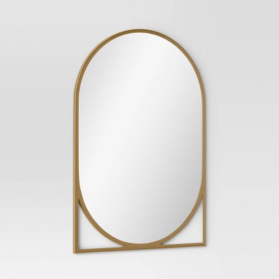  20" X 30" Decorative Wall Mirror Gold - Threshold™