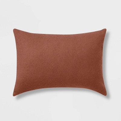  Oblong Boucle Color Blocked Decorative Throw Pillow - Threshold™