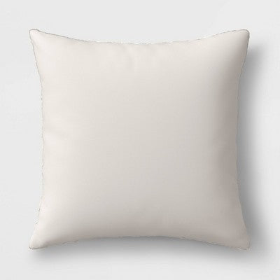  Woven Cotton Textured Square Throw Pillow - Threshold™