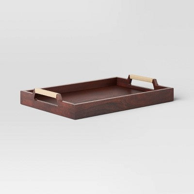  Decorative Wood Tray - Threshold™