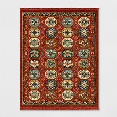  Medallion Persian Rug - Threshold