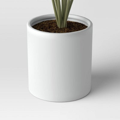  21" X 23" Artificial Monstera Arrangement In Ceramic Pot - Threshold™