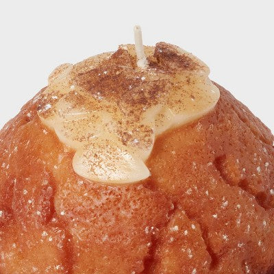  Cinnamon Pumpkin Muffin Wax Figural Candle - Threshold™