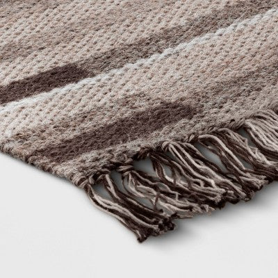  Plaid Rug Brown - Threshold™