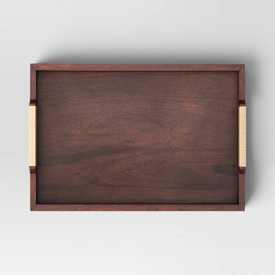  Decorative Wood Tray - Threshold™