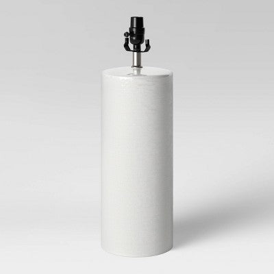  Large Ceramic Lamp Base White - Threshold™